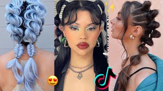 💇🏻♀️ TOP DIY HAIRSTYLE TUTORIAL HAIR HACKS & TIPS TikTok Compilation Part 12