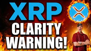 WARNING 🚨 CLARITY Act Major Roadblock ‼️ XRP BITCOIN MicroStrategy