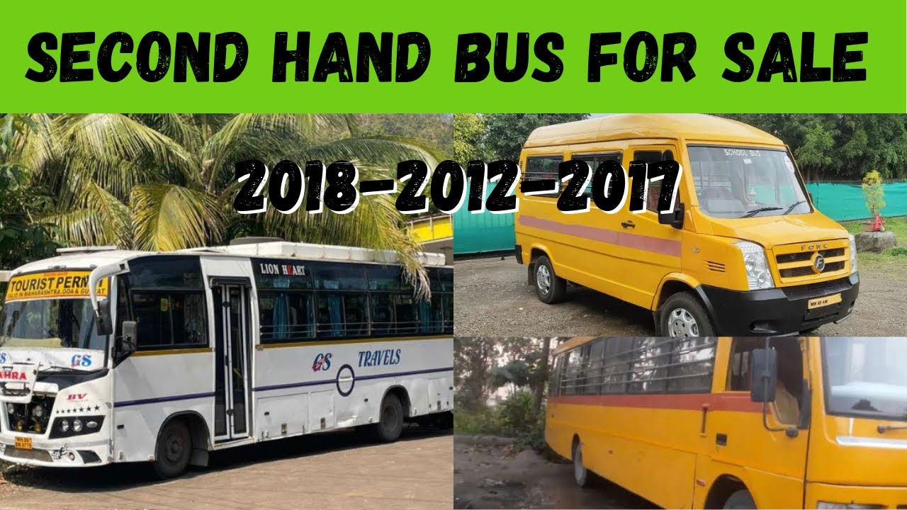 Second Hand Bus For Sale In Maharashtra | Buy Used Bus | School/ Eicher ...