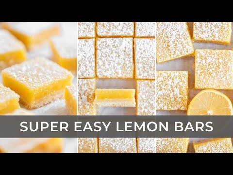 Easy Lemon Bar Recipe