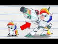 ROBOT RESCUE UNICORN! 🤖 🦄 😆 | BOY & DRAGON | WildBrain Kids