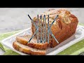 compressed into 10 seconds - How To Basic - How To Make Banana Bread