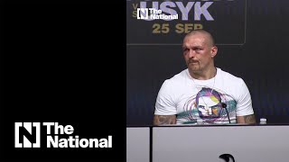 Boxing's Usyk says Joshua fight was not hardest of his career