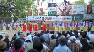 原宿よさこい連　～2010高知よさこい祭り・全国大会(高知城)