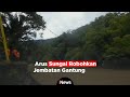 Arus Sungai Cijolang Robohkan Jembatan Gantung di Ciamis #iNewsSore 27/03