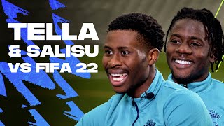 "Prowsey's a leader, he can do everything!" | Southampton's Tella & Salisu vs FIFA 22