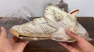 AIR JORDAN 6 MAROON 1991 FULL RESTORATION