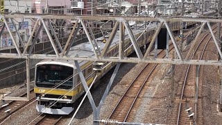 【折り返し御茶ノ水行き？】千葉駅に到着する総武緩行線E231系0番台