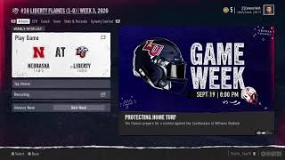 EA College Football 25 Dynasty Coaching Career Liberty HC Ep 7