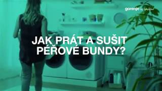 TIP 6:  Jak prát a sušit péřové bundy