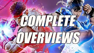 Street Fighter V Complete Character Overviews Part 1(How to find a character for you )