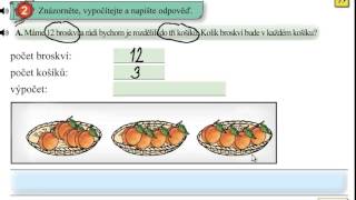 Dělení 3; Matýskova matematika 6.díl, strana 14, cvičení 2A