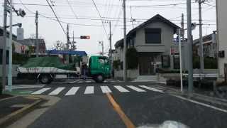 北小岩２丁目~北小岩８丁目（車載動画）江戸川区Tokyo,Japan.