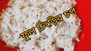 ফুল চিংড়ির চপ /কুচো চিংড়ির বড়া/easy prawn pakora/snacks recipe #prawnfry @প্রাপ্তির হেঁসেল