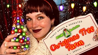 ASMR Autistic: Christmas Tree Farm 🎄🎅🏼🎄(neurodivergent friendly, tingly triggers, southern accent)