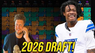 A HUGE 2026 Fantasy Football Mock Draft