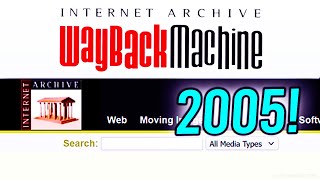 Putting The Wayback Machine IN THE WAYBACK MACHINE!!