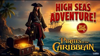 Pirates of the Caribbean 1950s Style Trailer Super Panavision 70 Retro Adventure