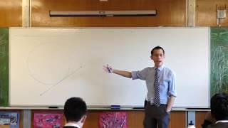 Angle in the Alternate Segment - Circle Geometry (1 of 3: Setup)