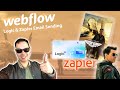 Trigger Email Sending In Webflow With Logic and Zapier!