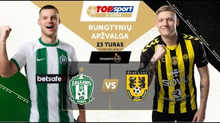 23 turo santrauka: „Žalgiris“ – FA „Šiauliai“ (2024-11-06)