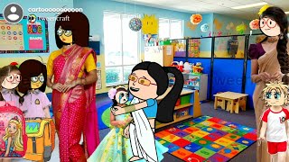 குட்டி பூமாரி தங்கச்சியை கிண்டர் கார்டன் ல சேக்க போறோம்😂😂 #cartoon #animation