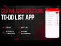 To-Do List App using Clean Architecture + Room Database in Android Studio | Full Project Tutorial