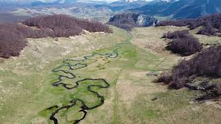 Studeni potok, Umoljani, Bosnia and Hercegovina, Drone 4k