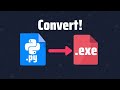 Convert python program to exe file using auto-py-to-exe in windows 10