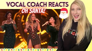 Christmas Is Here! 'OH SANTA' - Mariah Carey, Jennifer Hudson, Ariana Grande - Perfection!