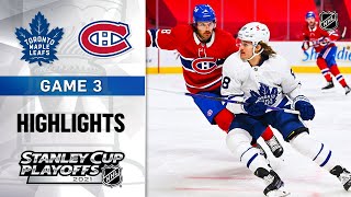 First Round, Gm 3: Maple Leafs @ Canadiens 5/24/21 | NHL Highlights