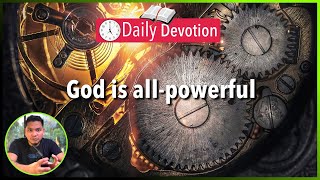 S1-Day 1: God is All-powerful - Genesis 1:1 (Tagalog-English - 5 am Daily Devotion)