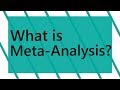 What is Meta Analysis   Definition Meaning Explained  Teacher Education Terms | Usman Information