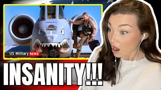 New Zealand Girl Reacts to Why No One Wants to Fight the A-10 Warthog