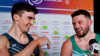 Heath Thorpe  (AUS) \u0026 Dom Cunningham (IRL) - Interview - 2022 World Championships - Podium Training