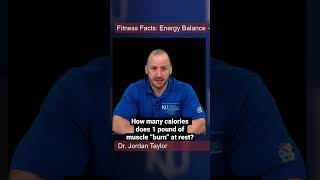 How many calories does 1 pound of muscle “burn” at rest? #shorts #calories #muscle #metabolism