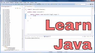 Lesson 19 - Mastering Java - Reading A String From The Keyboard