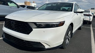 2023 Honda Accord Hybrid EX-L - Platinum White Pearl - Walkaround