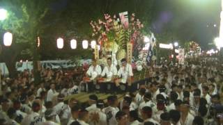 二番山笠 西流・博多祇園山笠（ユネスコ無形文化遺産）追い山笠2017舁き山笠