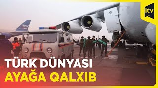 Türk dünyası ayağa qalxıb | Qazaxıstan xilasediciləri iş başında