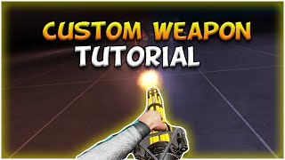 Boneworks Custom Guns Tutorial (Boneworks VR Mods) | Oculus Rift S Gameplay