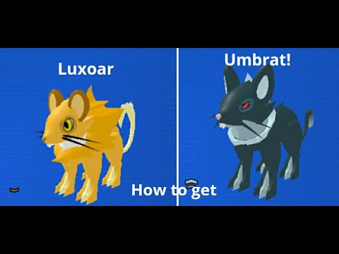 How to get umbrat and luxoar in loomian legacy...