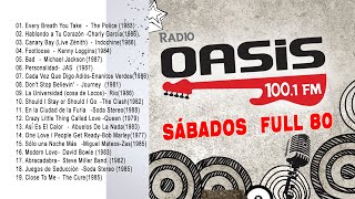 Clásicos del Rock & Pop Ingles Español de los 80 - Sabados Full 80 - Radio Oasis Rock & Pop (2)