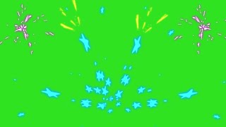 12 Sparks \u0026 Stars Green Screen Effects Animation || Par Green Pedia