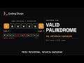 Valid Palindrome (LeetCode 125) — Two Solutions