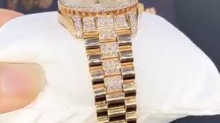 Gold and Diamond Watch តម្លៃ=7400$