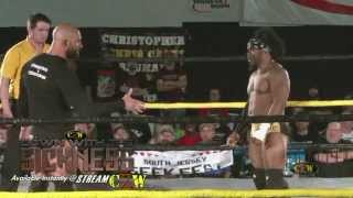 CZW Down with the Sickness: BLK Jeez vs. Pepper Parks w/ Cherry Bomb - StreamCZW.com