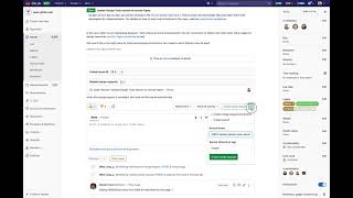 create new merge request from an issue