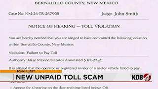 Scammers up their game impersonating Bernalillo County court still no toll roads in NM