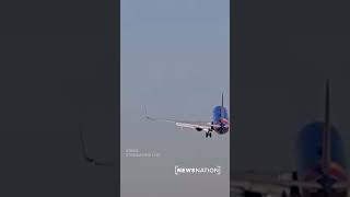 Southwest plane aborts landing in near collision at Chicago airport